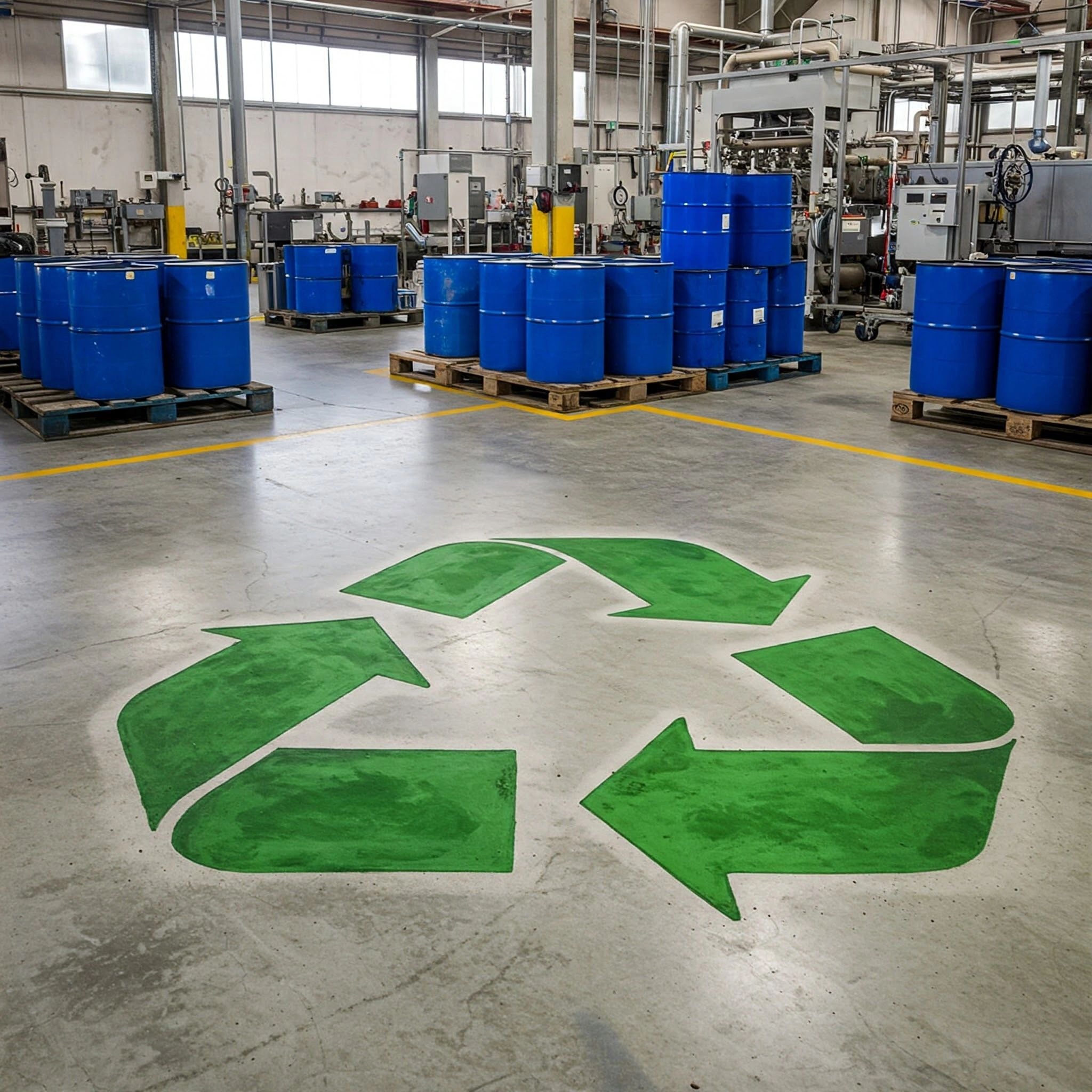 Operación industrial y reciclaje